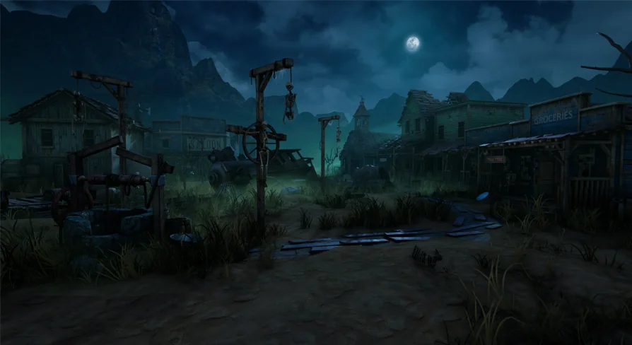 Wild West Ghost Town of Fogmourn