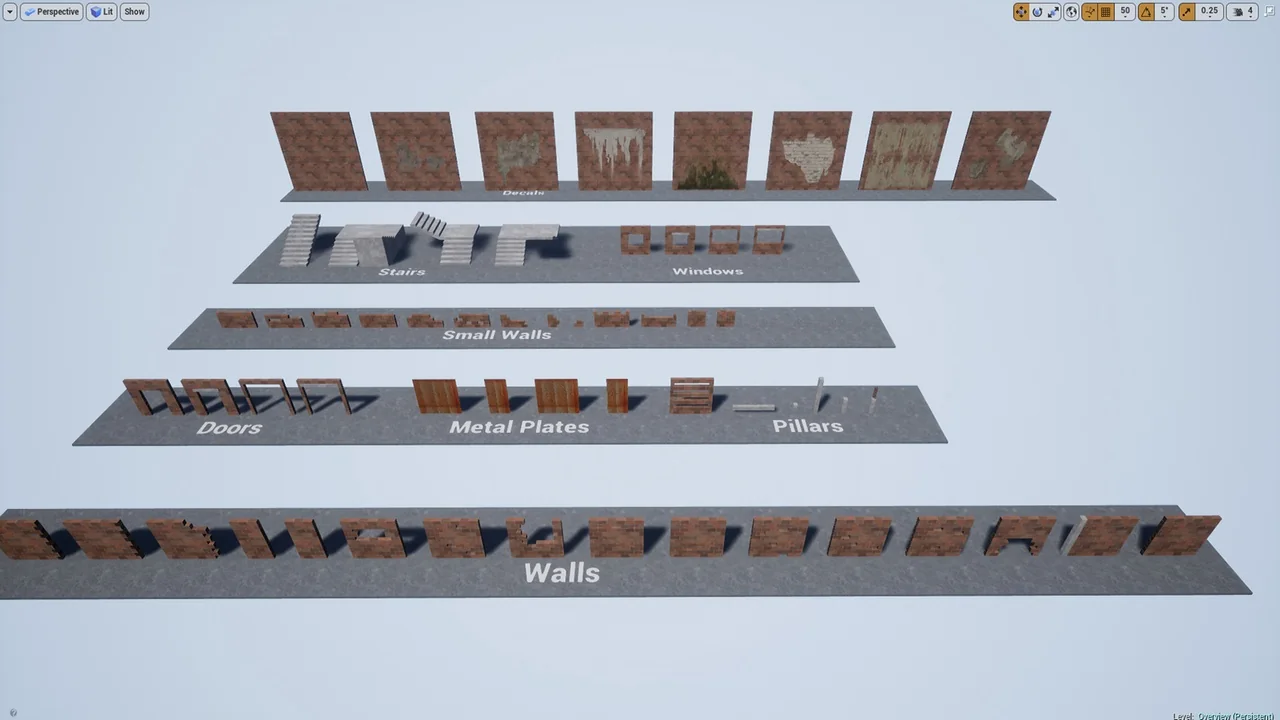 Construction site modular kit