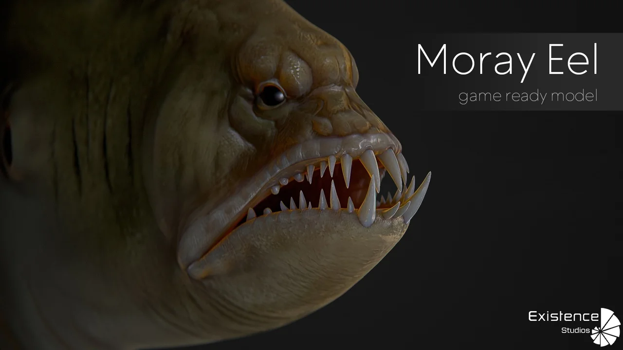 Ocean Monster Fish Pack - Part 1 - Fish low poly model - #0