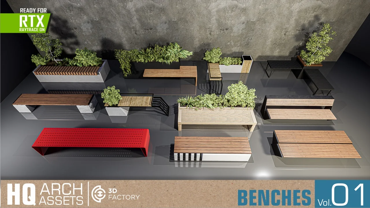 HQ Benches Vol. 1