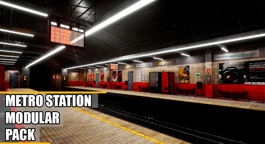 Metro Station Modular Pack