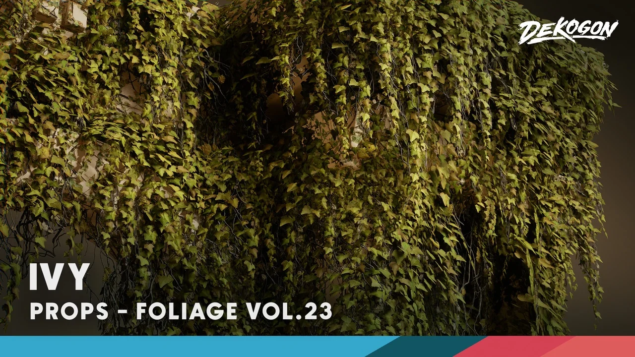Foliage VOL.23 - Ivy (Low Poly)