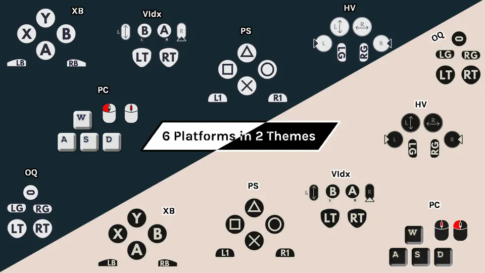 Input Keys Icon Pack V2