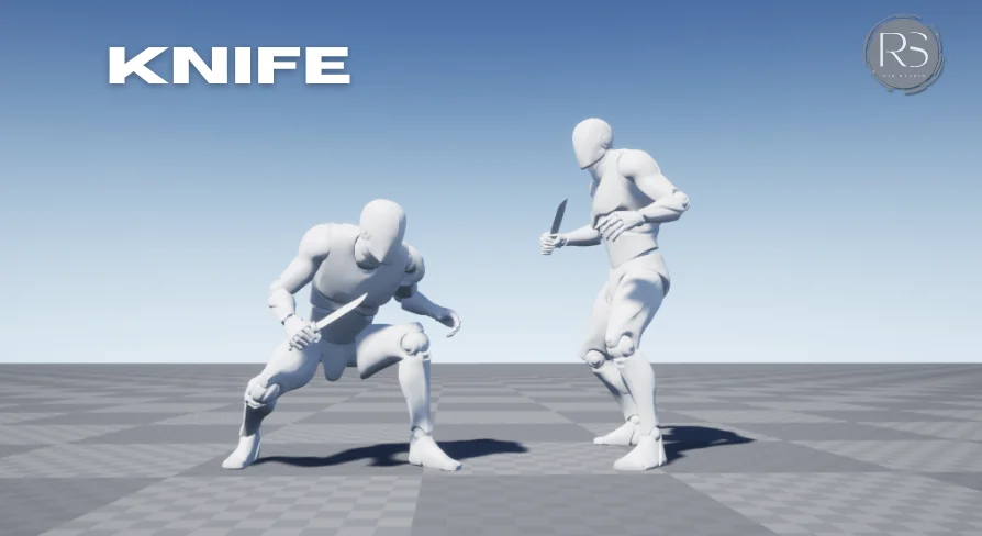 Knife MocapAnimPack 1.3