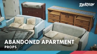 Abandoned Post Apoc Apartment Props