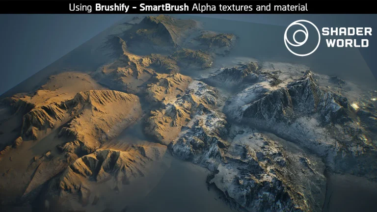 Shader World : procedural landscape, ocean, foliage