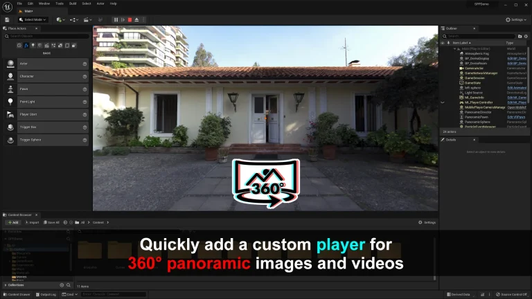 Stereo Panoramic Player