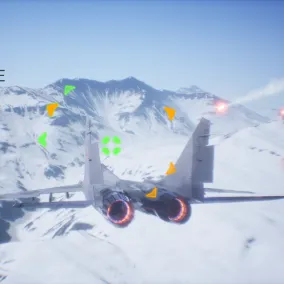 Aircraft war game with AI