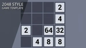 2048 Puzzle Game Template