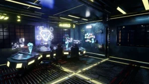 Sci-fi Environment Engine Room