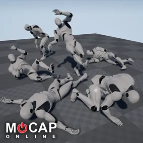 Death Animations – MoCap Pack