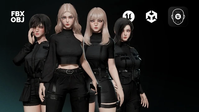 Techwear Girls<div class="post-tags single-post-tags"><span class="custom-tag">Engine Version: 4.26+,5.0+</span></div>