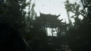 Oriental ancient pictures,temple/Archway/Mountain gate