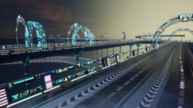 Sci-fi Road<div class="post-tags single-post-tags"><span class="custom-tag">Engine Version: 4.26+,5.0+</span></div>