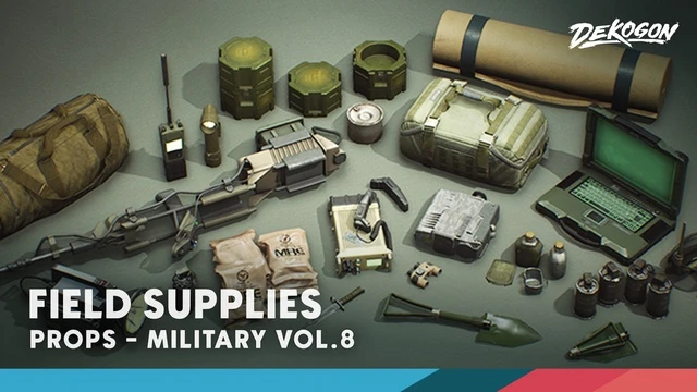 Military Supplies – VOL.4 – Furniture<div class="post-tags single-post-tags"><span class="custom-tag">Engine Version: 4.26+,5.0+</span></div>