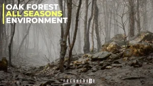 Procedural Oak Forest ( Forest , Winter Forest , Spring Forest , Autumn Forest )