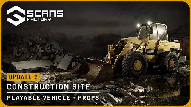 [SCANS] Construction Site: Loader<div class="post-tags single-post-tags"><span class="custom-tag">Engine Version: 4.26+,5.0+</span></div>