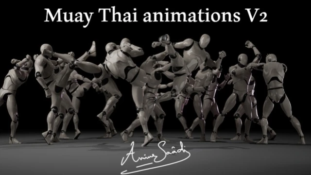 Combat animations – Kickboxing and Muay Thai V2<div class="post-tags single-post-tags"><span class="custom-tag">Engine Version: 4.26+,5.0+</span></div>