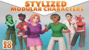 BoZo: Stylized Modular Characters Base Pack