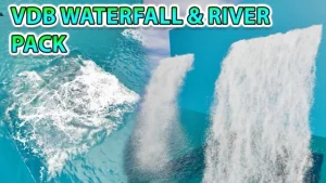 VDB Waterfall & River Pack