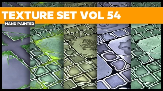 Tiles Vol.54 – Hand Painted Textures<div class="post-tags single-post-tags"><span class="custom-tag">Engine Version: 4.26+,5.0+</span></div>