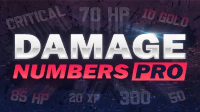 Damage Numbers Pro<div class="post-tags single-post-tags"><span class="custom-tag">Original Unity version: 2019.4.20</span><span class="asset-version-tag">Asset Version: 4.43</span></div>