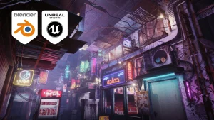 Cairo City Cyberpunk Streets