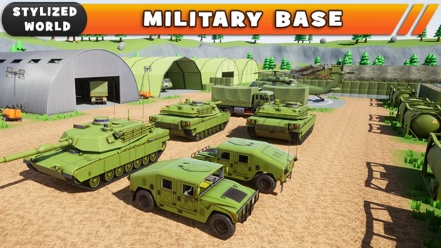 Stylized Military Base<div class="post-tags single-post-tags"><span class="custom-tag">Engine Version: 4.26+,5.0+</span></div>