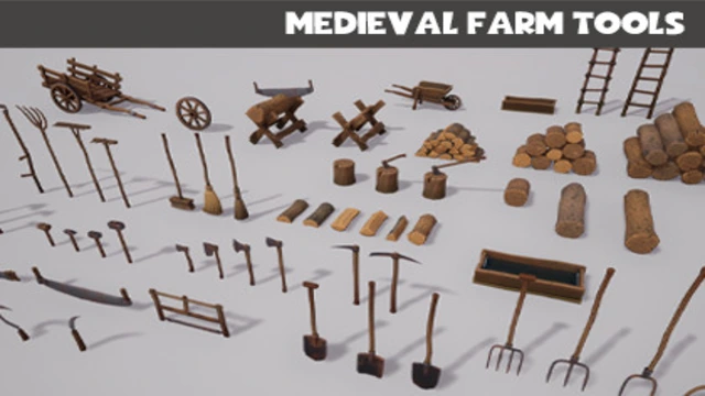 Medieval Farm Tools<div class="post-tags single-post-tags"><span class="custom-tag">Original Unity version: 2018.4.0</span><span class="asset-version-tag">Asset Version: 1.2</span></div>