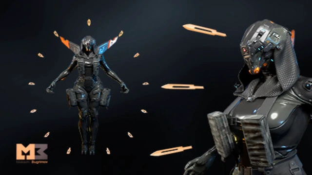 Sci-Fi Character 04 (Witch)<div class="post-tags single-post-tags"><span class="custom-tag">Original Unity version: 2018.4.21</span><span class="asset-version-tag">Asset Version: 1.0</span></div>