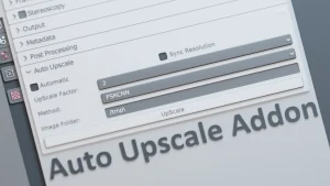 Auto Upscale Addon