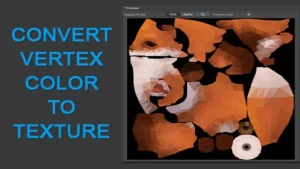 Convert Vertex Color To Texture