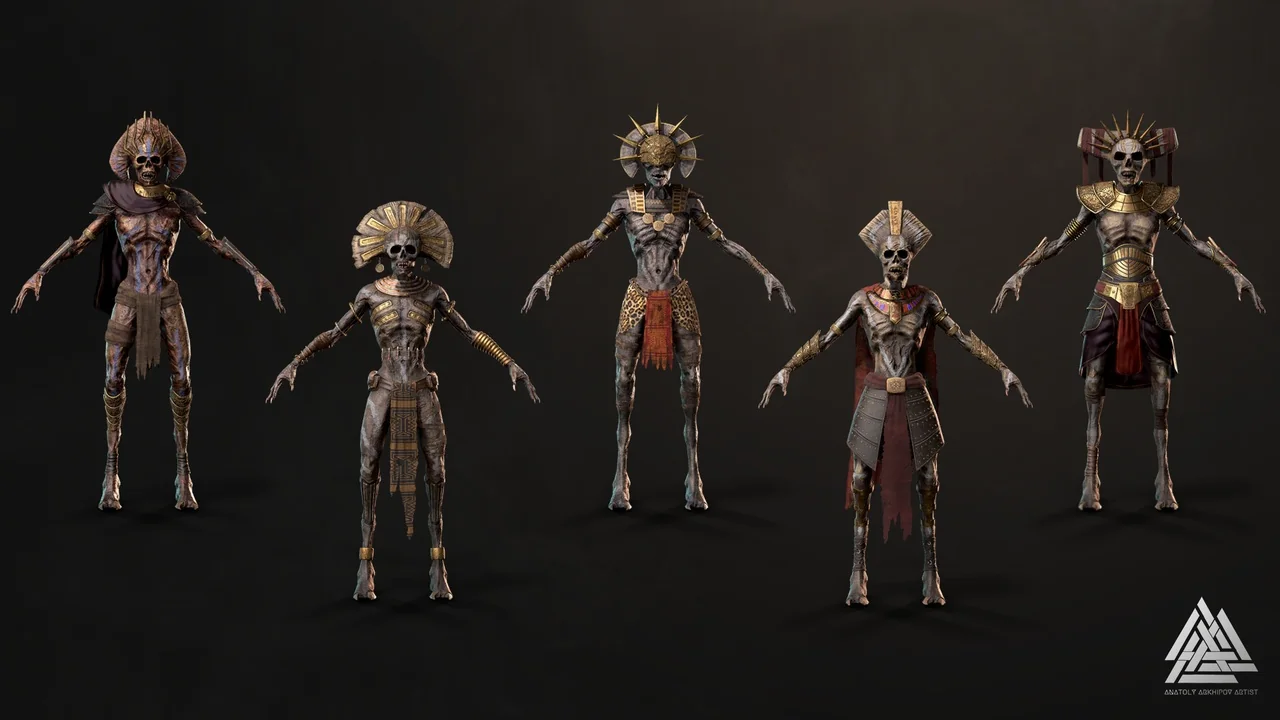 Ancient Undead Pack asset