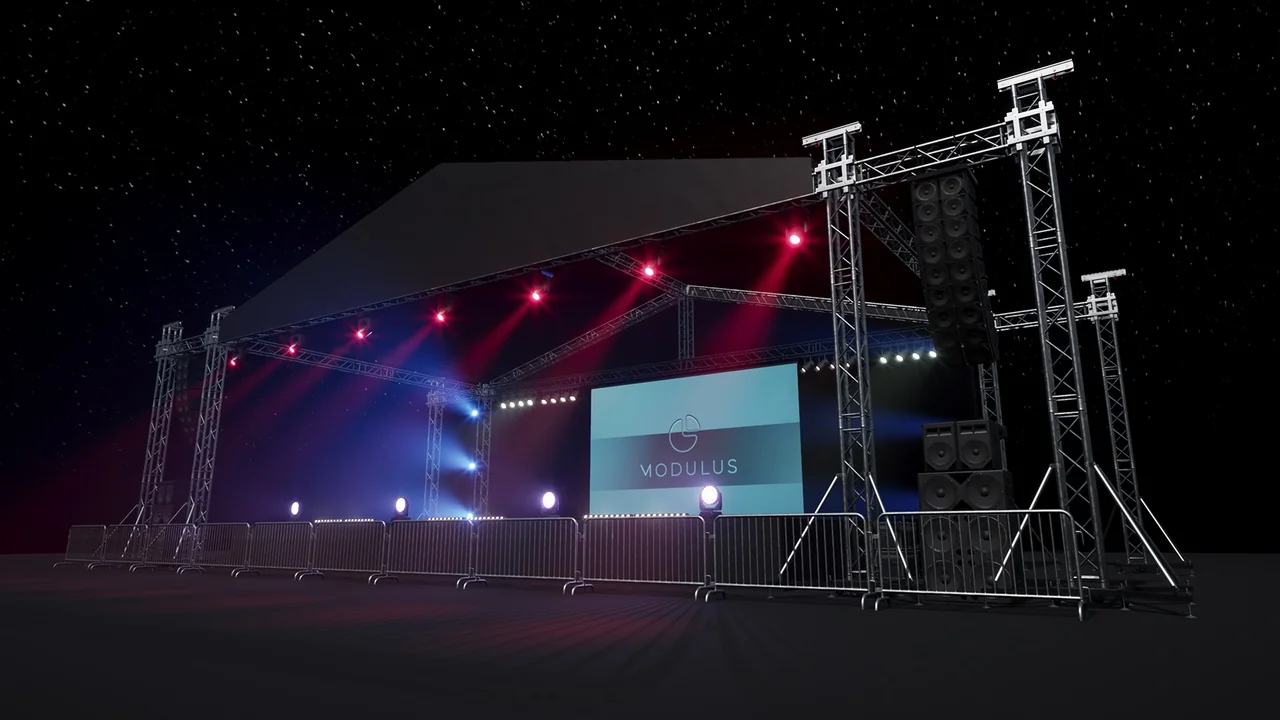 Modular Concert Stage asset