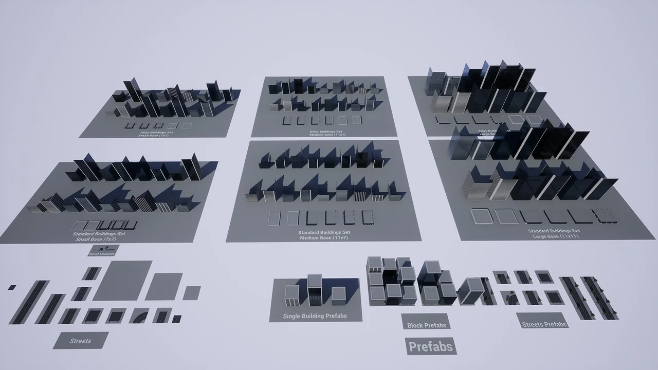 Modern City Bundle asset