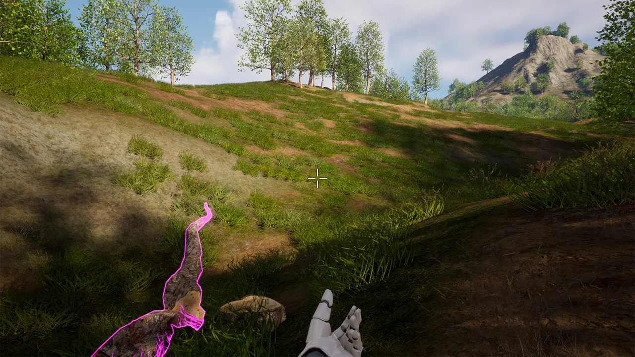 Survival Interactable Procedural Nature Ecosystem asset