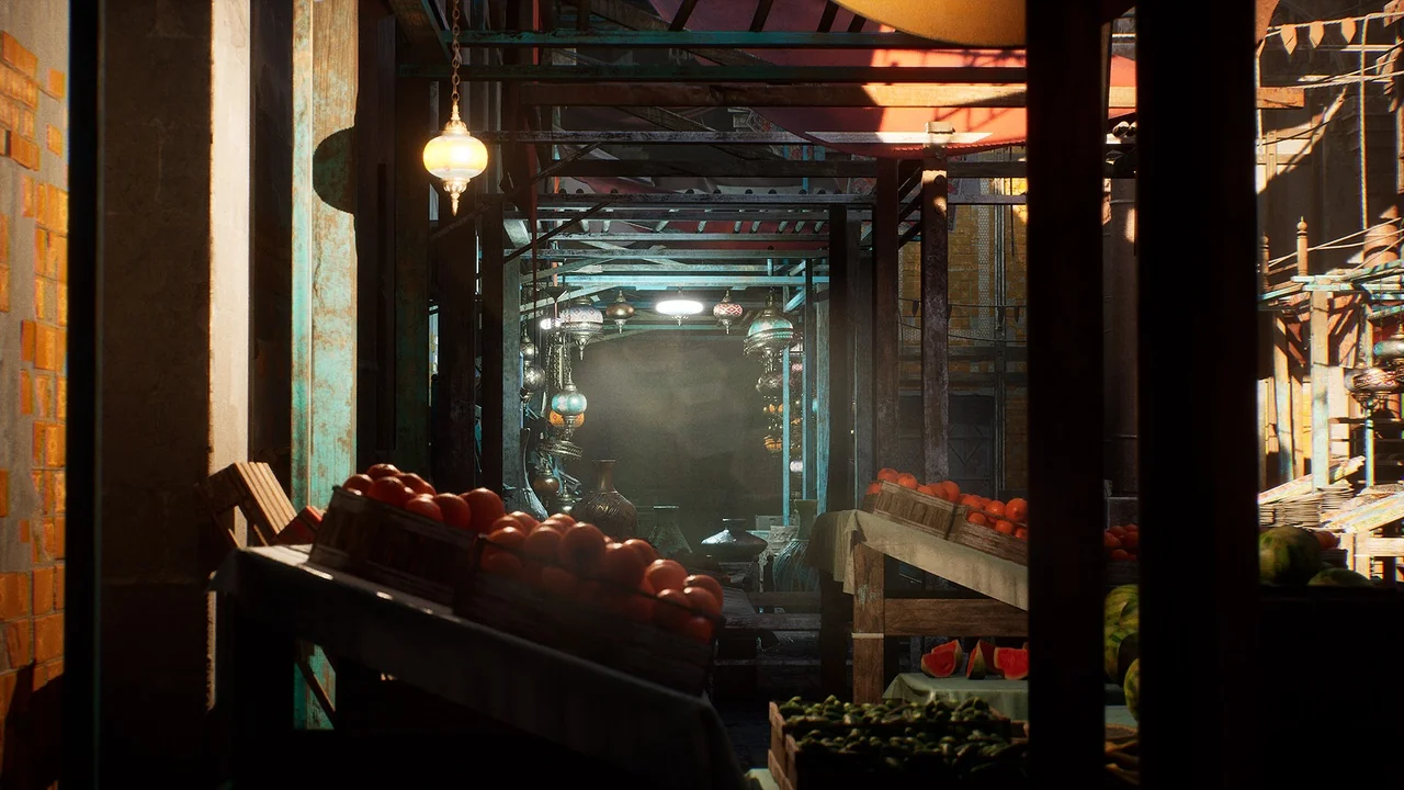 Market Street Environment Kit asset