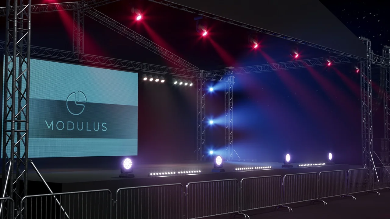 Modular Concert Stage asset