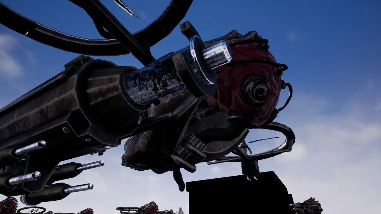 SCIFI Alien Cyborg asset