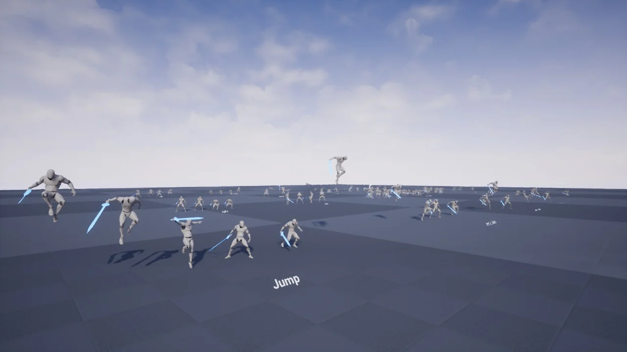 One Handed Sword Animset Pro asset