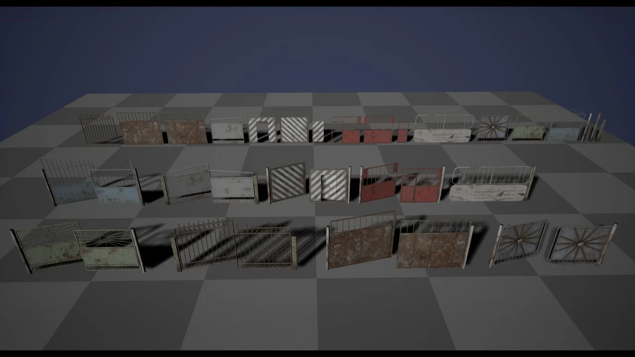 Big gates pack asset