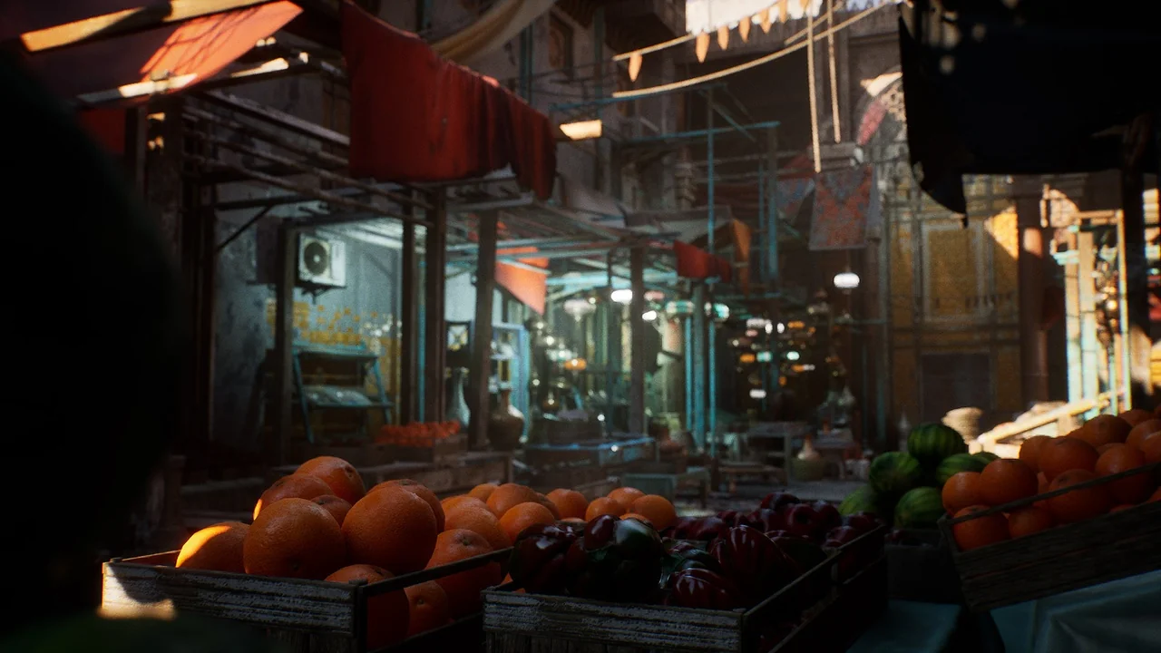 Market Street Environment Kit asset