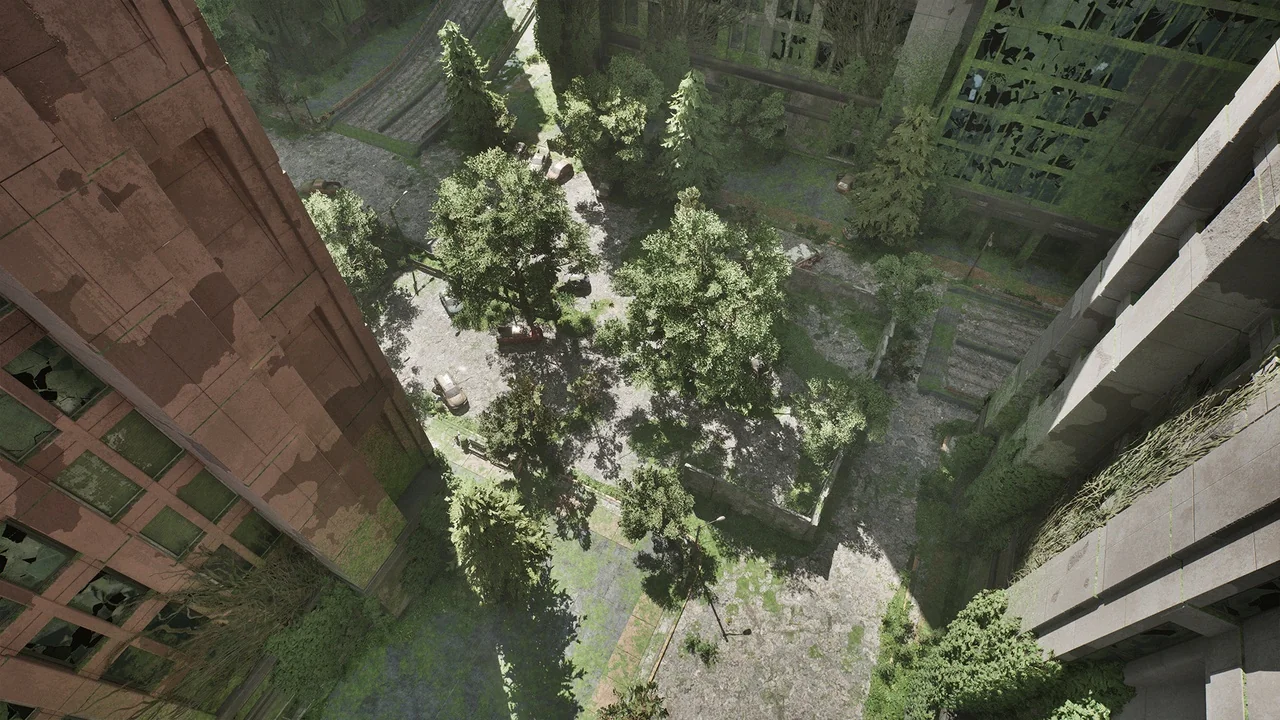 Post Apocalyptic City asset