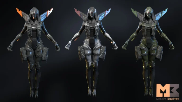 Sci-Fi Character 04 (Witch)