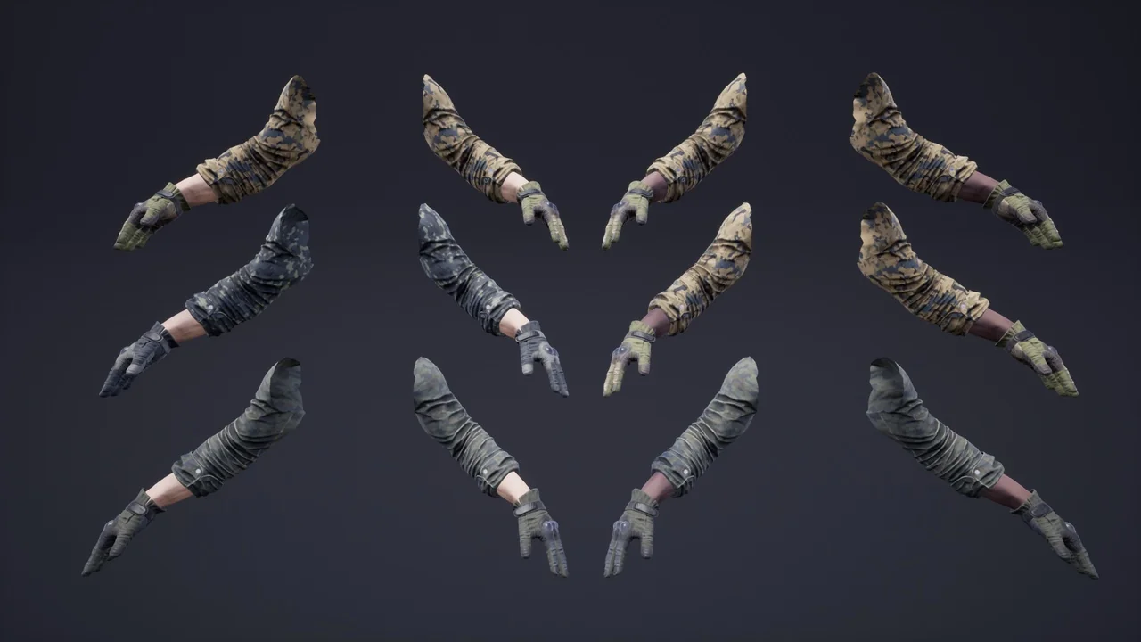 FPS ANIMATIONS PISTOL (TACTICAL SHIELD) asset