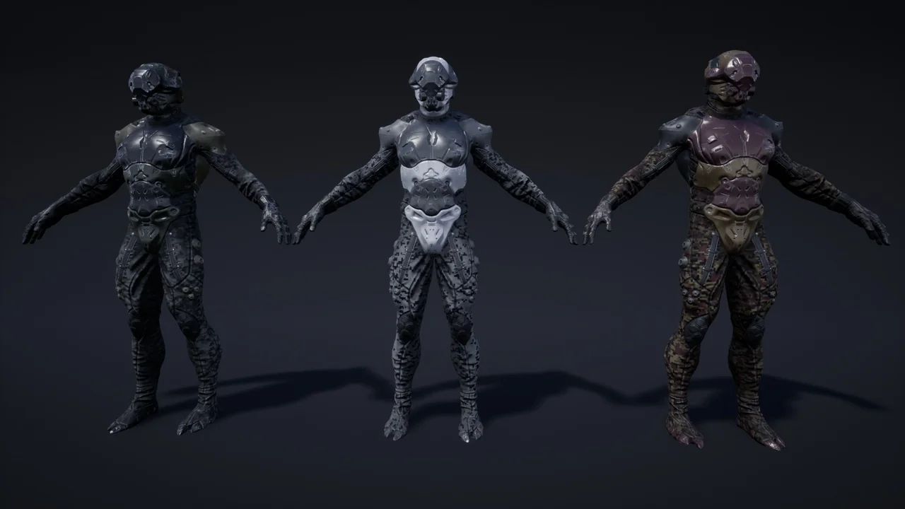 Sci-Fi Character 01 (Shadow) asset