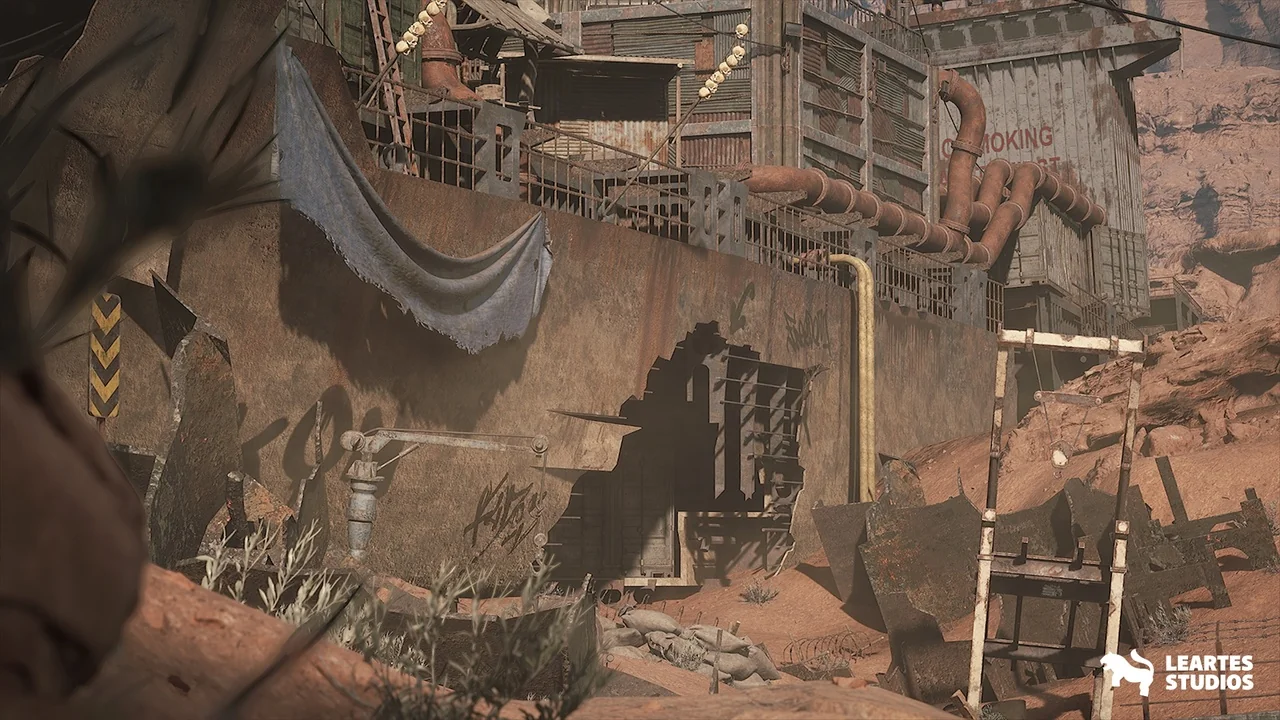 Wasteland Environment ( Wasteland Wasteland Madmax Desert Sand Dry Desert 3D ) asset