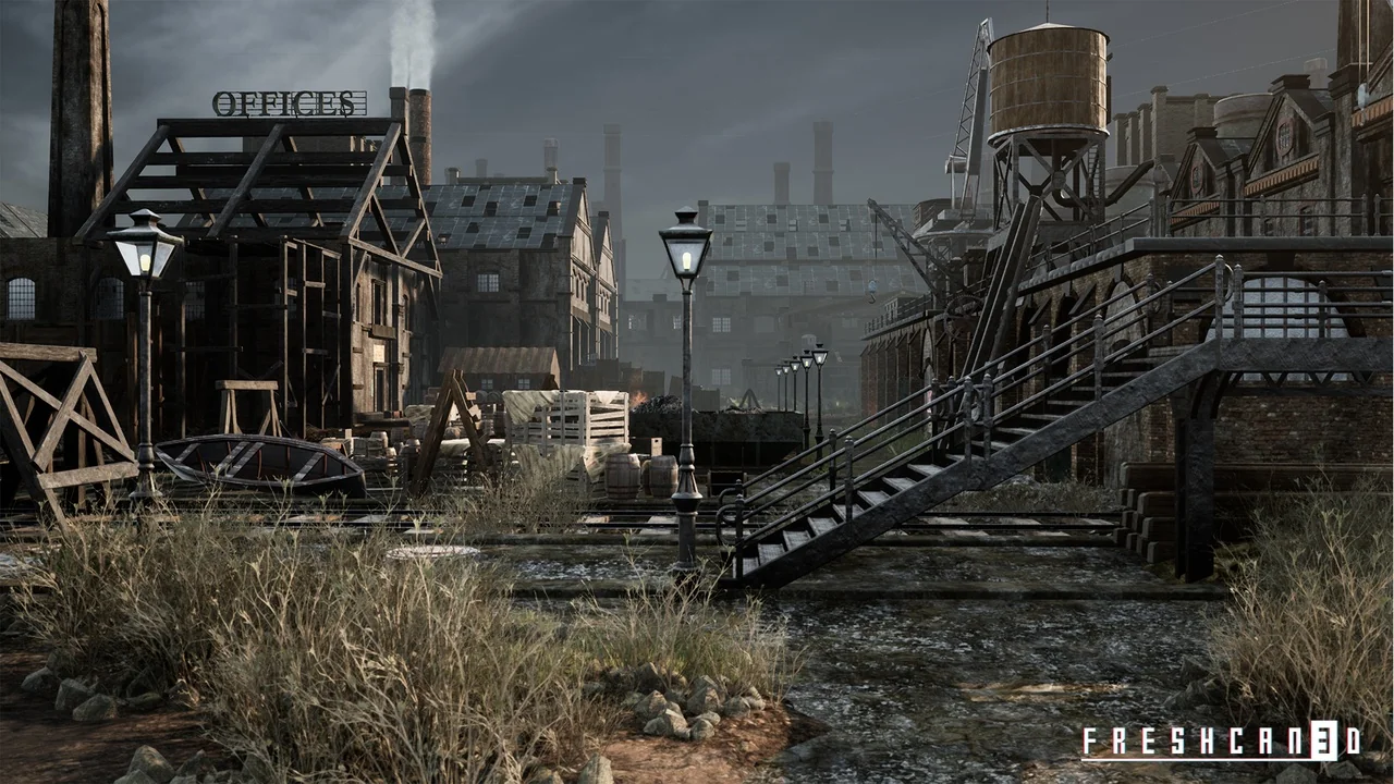 Old Industrial City and Shipyard & Industrial Interiors (Industrial Town) asset