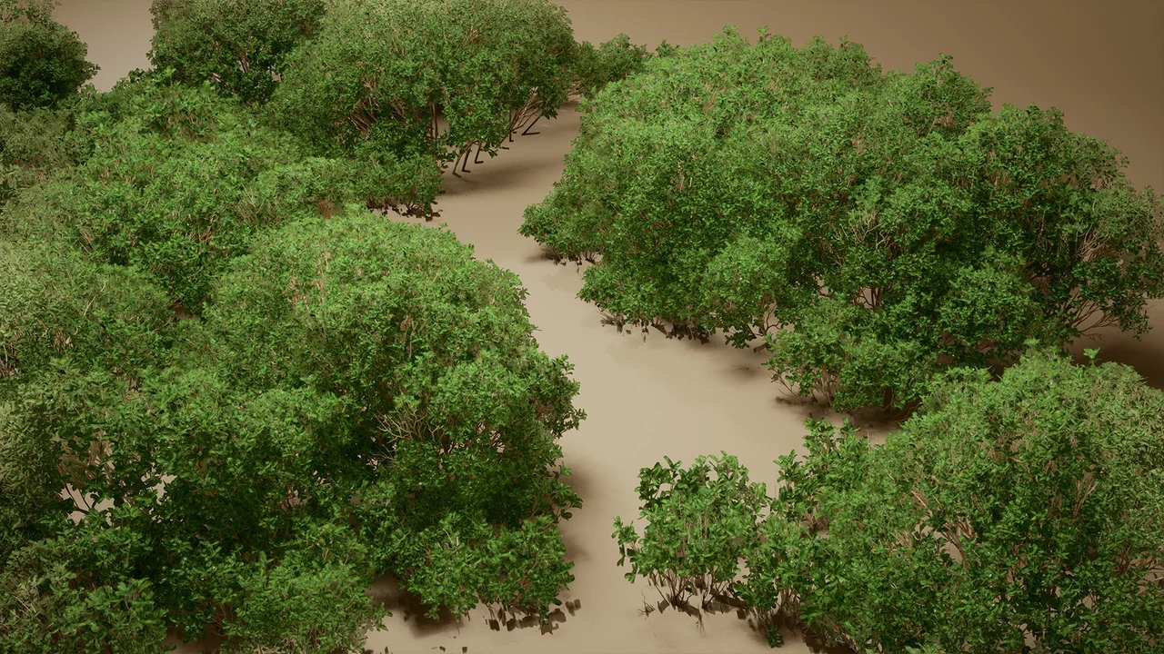Foliage VOL.9 – Coyote Bushes (Nanite and Low Poly) asset