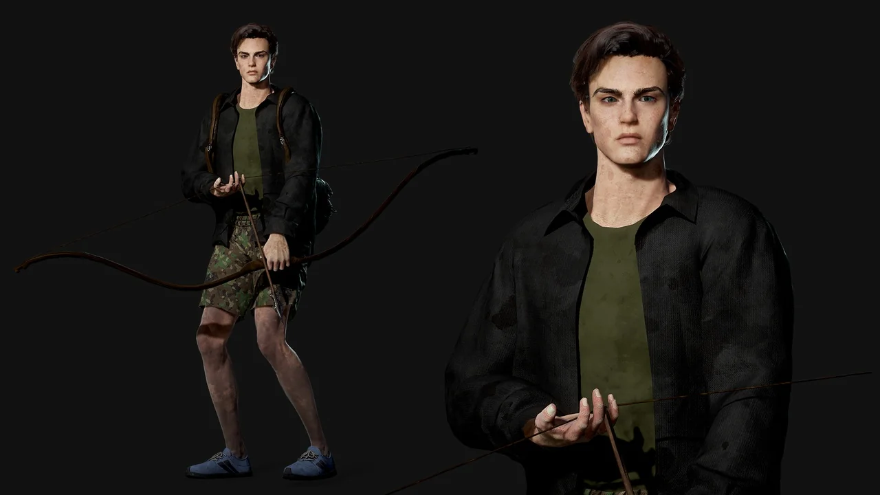 Customizable Survival Man asset